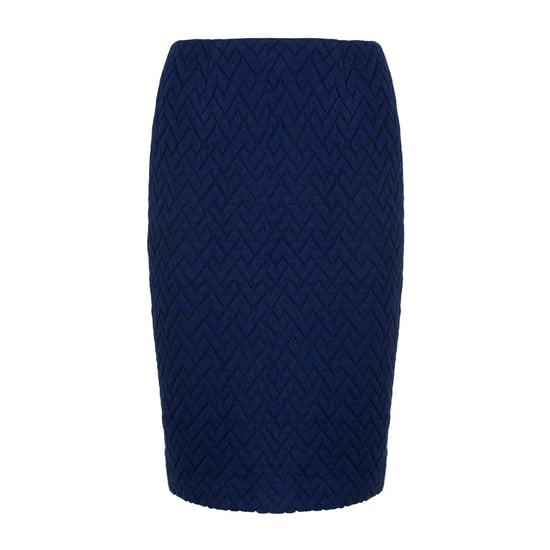 Knit Jacquard Pencil Skirt