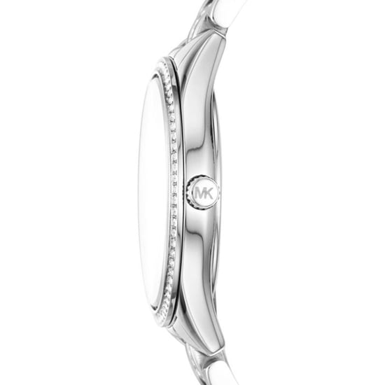 Michael Kors MK3900 Lauryn Kristall Perlmutt Zifferblatt Damenuhr - Image 2