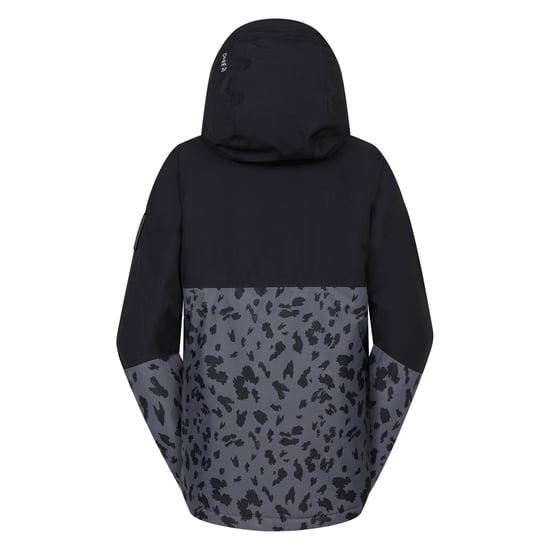 Dare 2B - "Snowburst" Skijacke Über den Kopf für Damen (Schwarz/Ebenholz-Grau) - Image 2