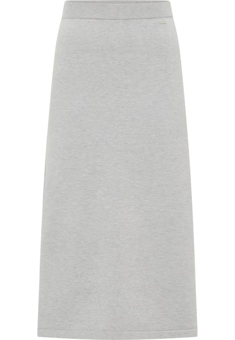 Dreimaster Rock Damen Grau Melange - Image 1