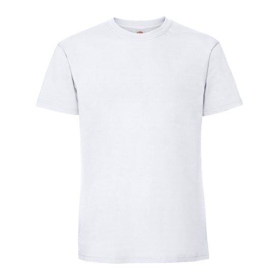 Fruit of the Loom Herren Iconic Premium Ringspun Baumwolle T-Shirt (Weiß) - Image 1