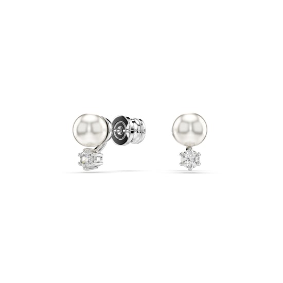 Swarovski 'Matrix' Damen Ohrstecker aus Metall - Silber 5694225 - Image 2