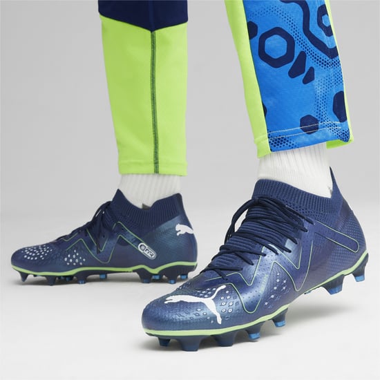 Puma Future Pro FG/AG Blaue Herren-Fußballschuhe - Image 2