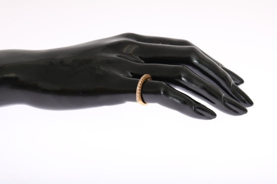 Nialaya Gold Authentischer Damen Ring aus 925 Silber mit klarem Zirkonia - Image 3
