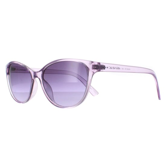 Calvin Klein Cat Eye Womens Crystal Lilac Purple Gradient CK20517S