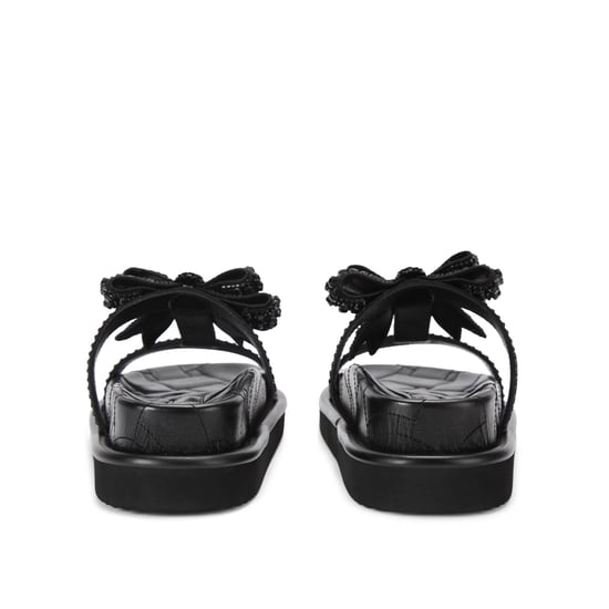 Kurt Geiger London  Orson Crystal Drench Bow Sandals