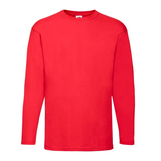 Fruit of the Loom - "Valueweight" T-Shirt für Herren Langärmlig (Rot) - Image 1