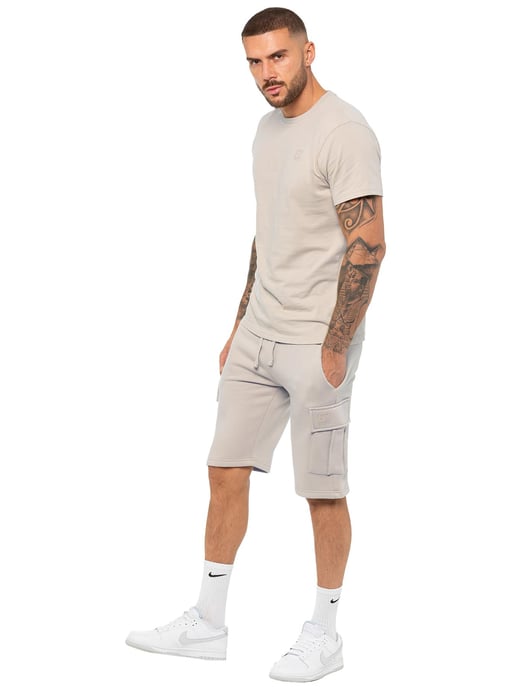 Enzo | Herren T-Shirt-Trainingsanzug mit Shorts Set - Image 2