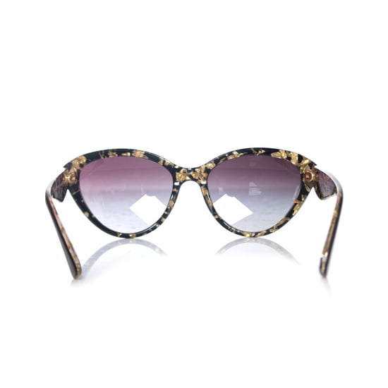 Schwarze Katzenaugen-Sonnenbrille - Image 5
