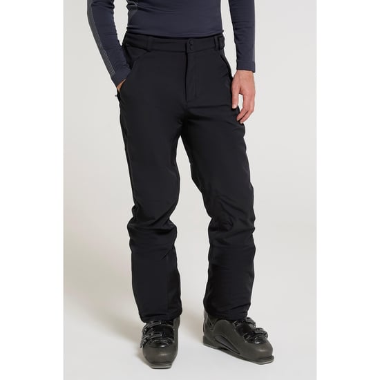 Mountain Warehouse Mens Axis Extreme Softshell Ski Trousers (Jet Black)