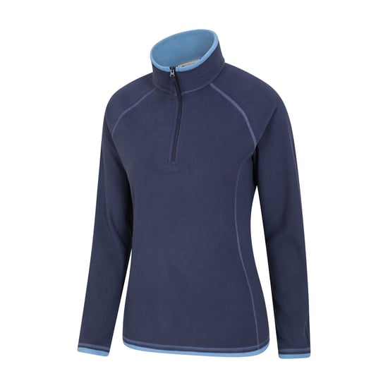 Mountain Warehouse Damen/Damen Montana Half Zip Fleece Top (Marine) - Image 4