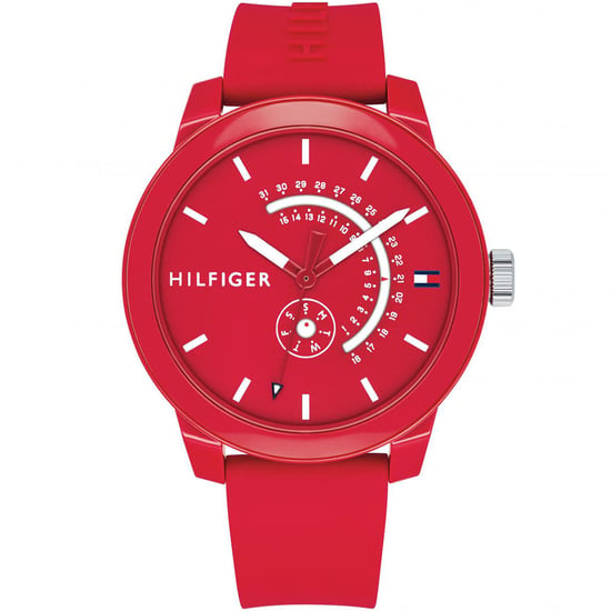 Tommy Hilfiger Denim Herren Uhr Rot 1791480 - Image 1