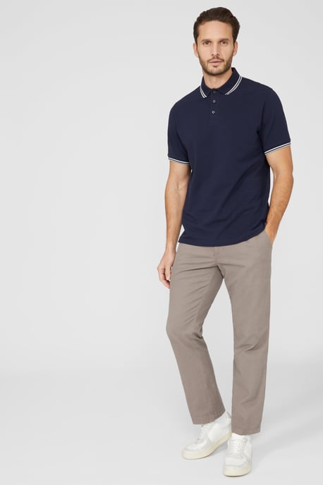 Pique Tipped Polo - Image 2