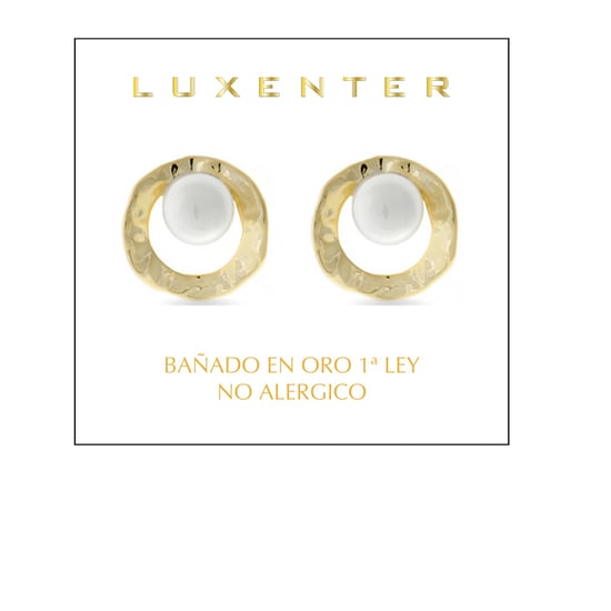 Luxenter-Ohrringe aus 18 Karat Gelbgold - Jaya - Image 2