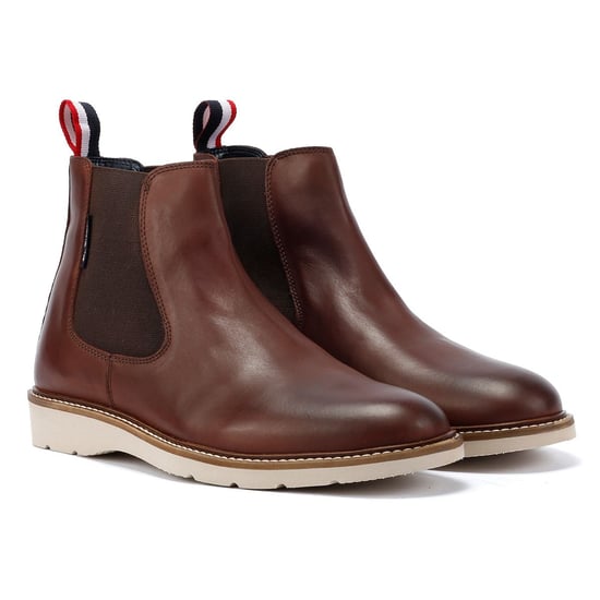 Ben Sherman Hampton Rote Herrenstiefel Aus Leder - Image 1