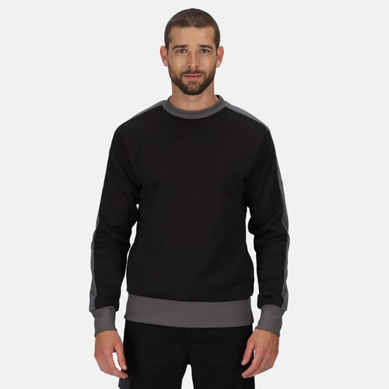 Regatta Mens Contrast Crew Neck Sweater
