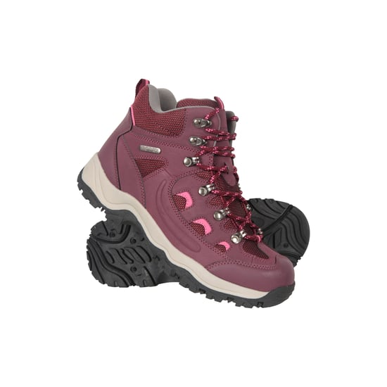 Mountain Warehouse Womens/Ladies Adventurer Wasserdichte Wanderstiefel (Burgundy) - Image 1