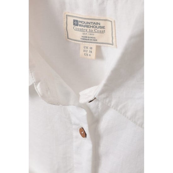 Mountain Warehouse Womens/Ladies Coconut Short-Sleeved Shirt (White)