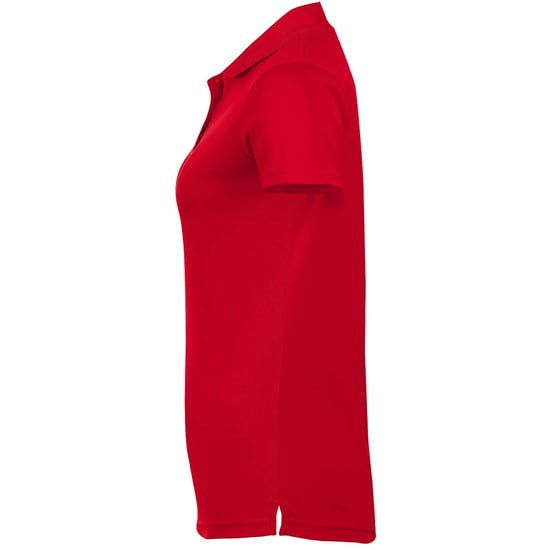 SOLS Womens/Ladies Performer Kurzarm-Pique-Poloshirt (Rot) - Image 4