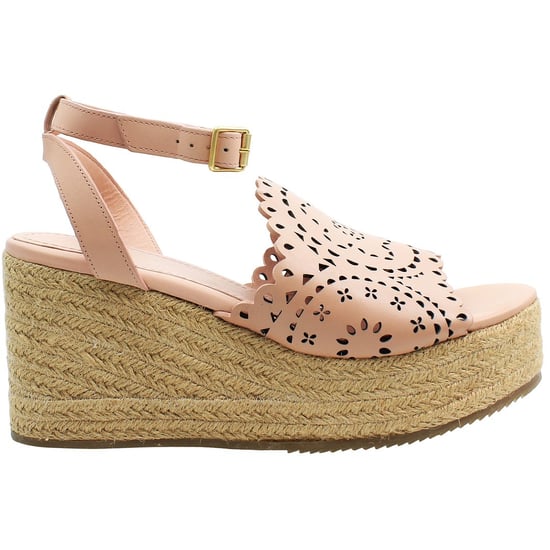 Twed Baker Pinky Laser Cut Damen Pinke Wedges - Image 1