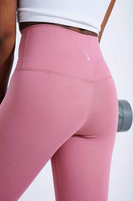 Nike Yoga Move to Zero Women's 7/8 Leggings Pastel Pink - Image 2