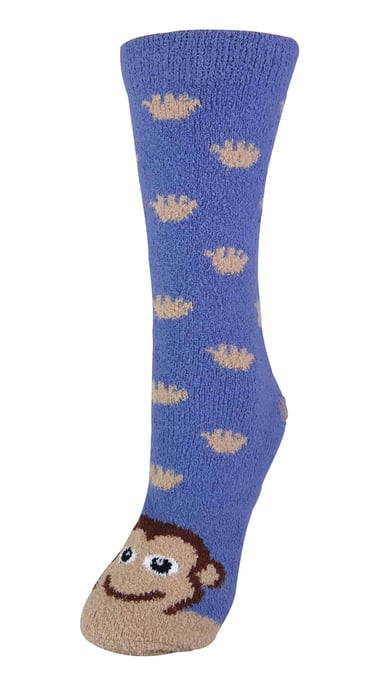 Damen / Damen flauschige Anti-Rutsch-Socken mit Tiermotiven - Image 1