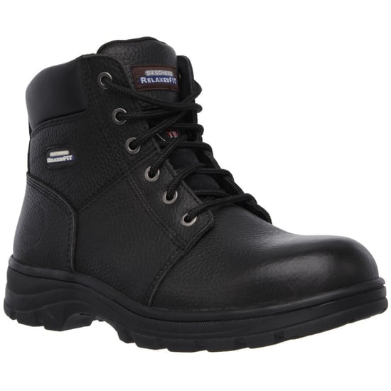 Skechers Herren Workshire Entspannt Passform Schnür-Sicherheitsstiefel - Image 1