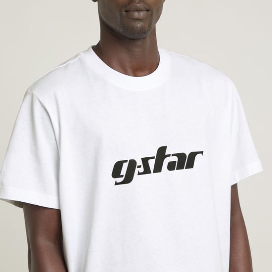 G-Star RAW Unisex Cursive Script Loose T-Shirt