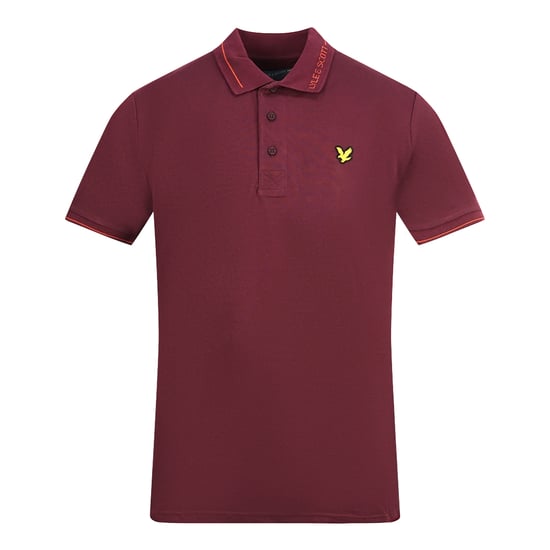 Lyle & Scott Battle Rust Poloshirt mit Markenkragen - Image 1