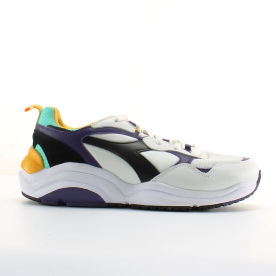 Diadora Whizz Run Mens White/Purple Trainers