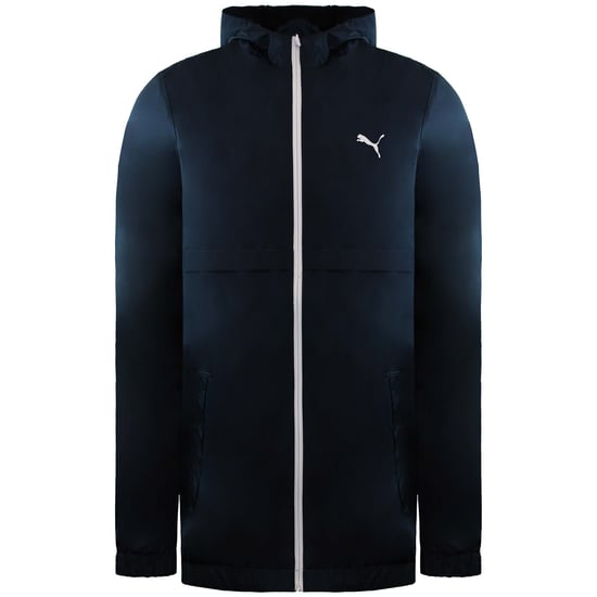 Puma Solid Herren Windbreaker-Jacke in dunklem Schiefergrau - Image 1