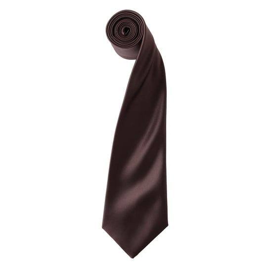 Premier - "Colours" Krawatte für Herren/Damen Unisex (Braun) - Image 1