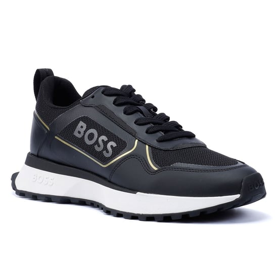 Boss Jonah Runn Herren Schwarz/Gold Turnschuhe - Image 2