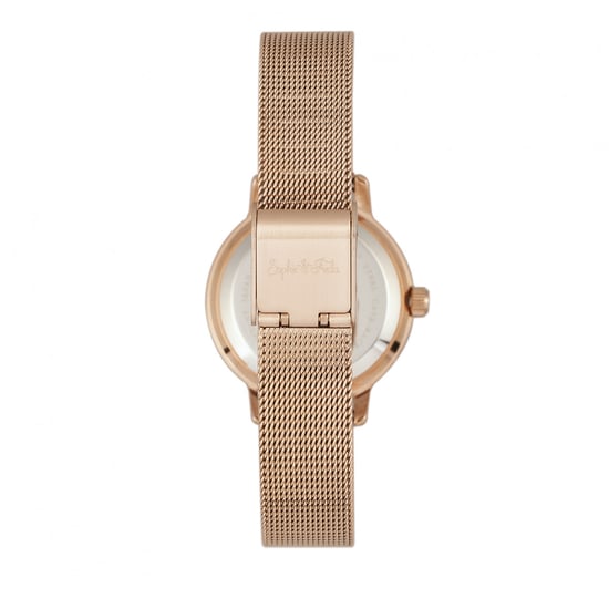 Sophie & Freda Cambridge Bracelet Watch w/Swarovski Crystals