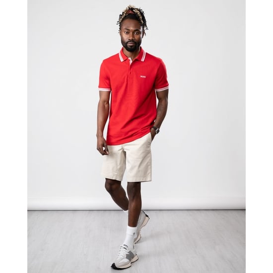 BOSS Green Paddy Curved Mens Polo