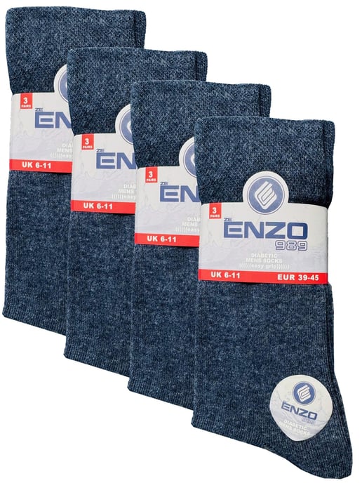Enzo | 12 Paare Herren Baumwollsocken - Image 3