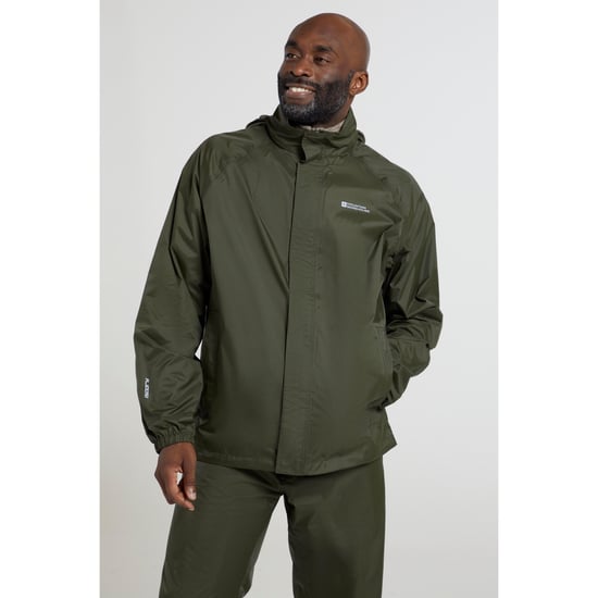 Mountain Warehouse - "Pakka II" Jacke, wasserfest für Herren (Dunkel-Khaki) - Image 1