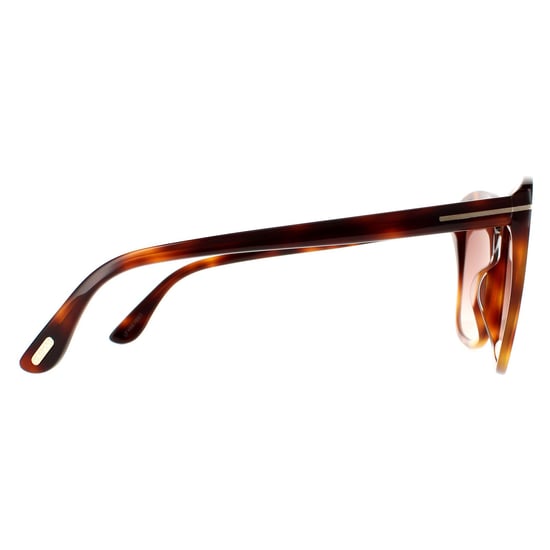 Tom Ford Rectangle Womens Blonde Havanna Brown Gradient Sonnenbrille - Image 4