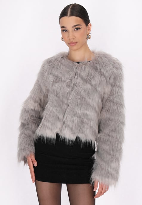 Mymo Jacke Damen grau - Image 3
