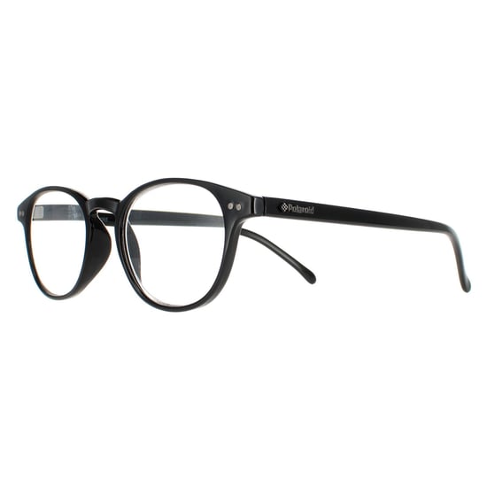Polaroid Oval Unisex Shiny Black PLD 0008/R/CH Readers +1.5