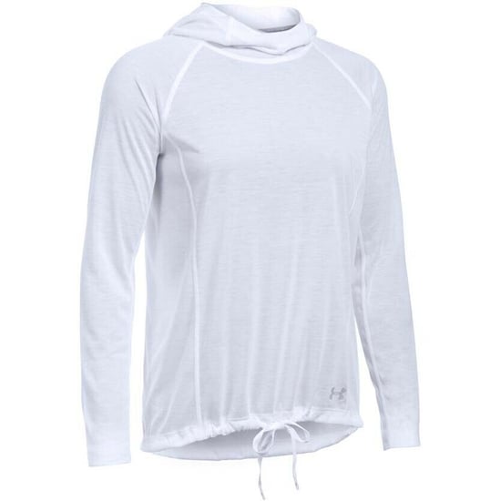 Under Armour Threadborne Womens White Hoodie