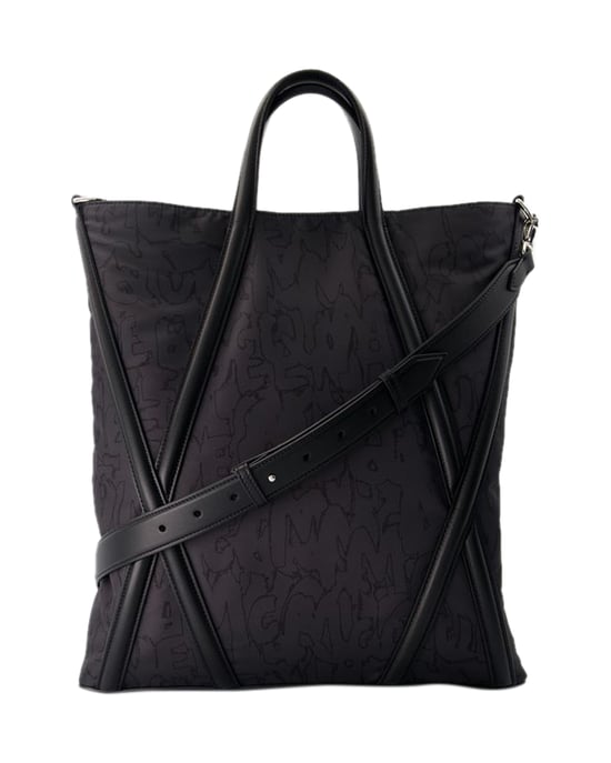 Harness Shopper Bag - Alexander McQueen - Nylon - Schwarz - Image 3