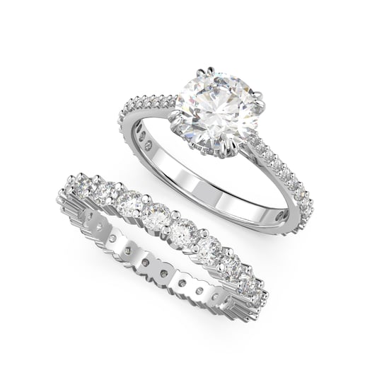 Swarovski 'Constella' Damenring aus Metall - Silber 5649216 - Image 1