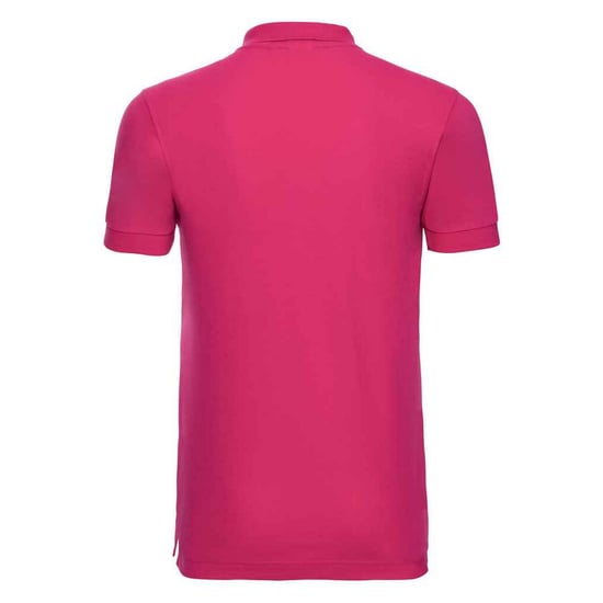 Russell - Poloshirt Stretch für Herren (Fuchsie) - Image 2
