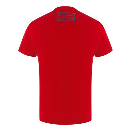 Aquascutum London 1851 Tape Logo Red T-Shirt