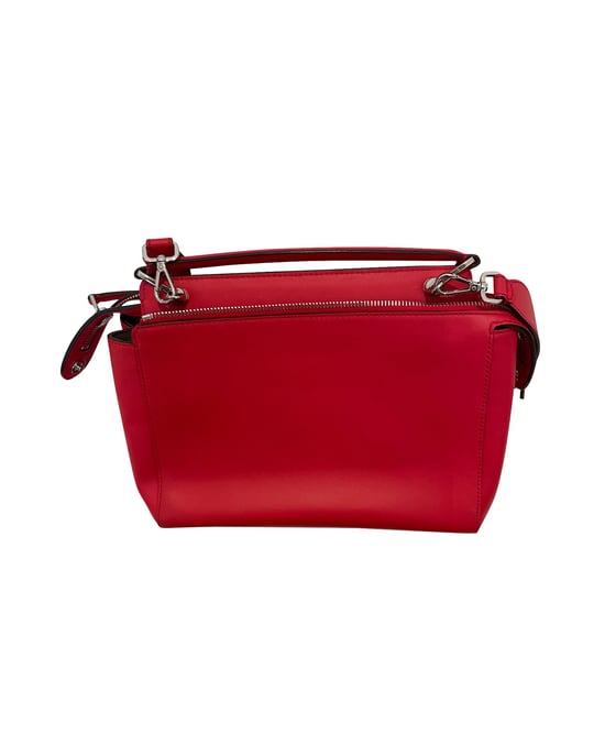 Fendi Dotcom Schultertasche aus rotem Leder - Image 2
