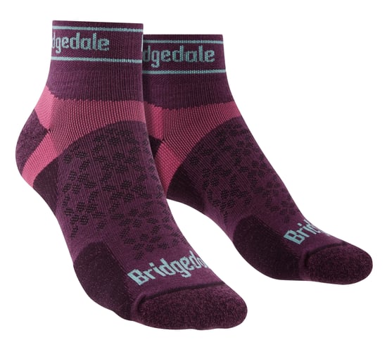 Bridgedale - Womens Sport Ultralight Merino Low Socken - Damson - Image 1