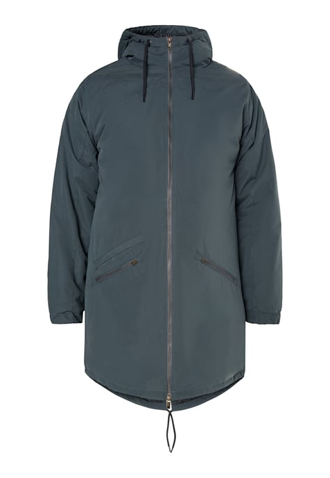Mo Wattierter Parka Herren Holzkohle - Image 1