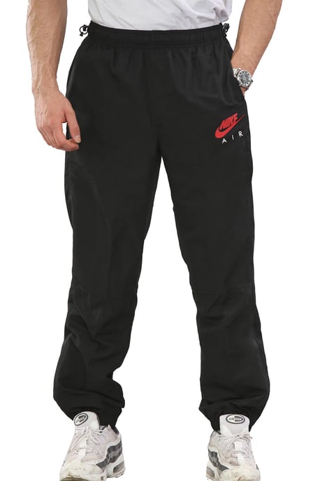 Nike Air Herren Light Weight Woven Track Pants Schwarz - Image 1