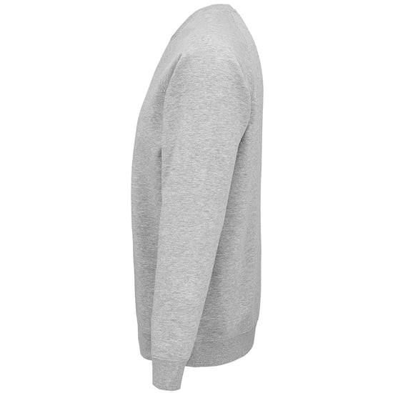 SOLS Unisex Erwachsene Space Organic Raglan Sweatshirt (grau meliert) - Image 3